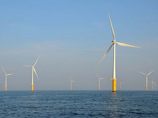 Eoliennes en mer